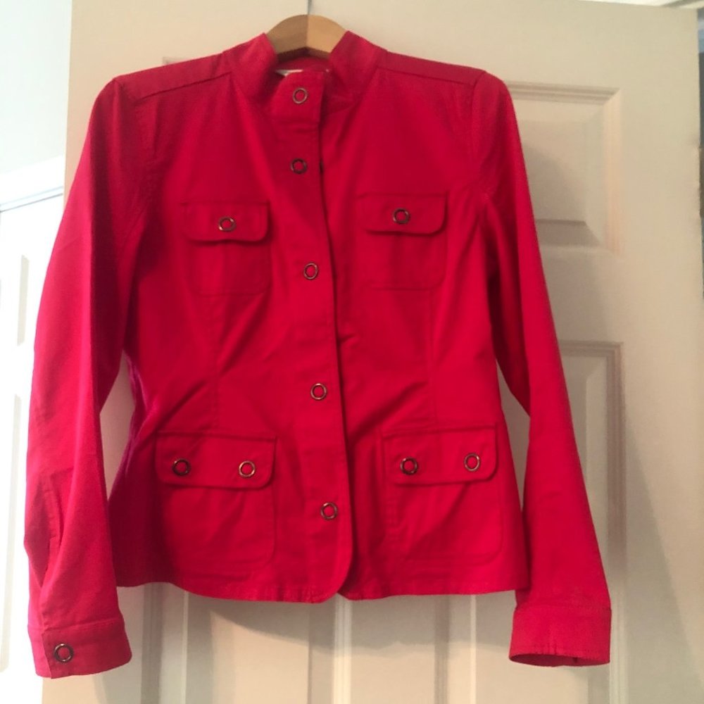 Cotton Jacket with Buttons
